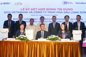VietinBank ký kết hợp đồng tín dụng trị giá 120 triệu USD với Công ty TNHH Hóa dầu Long Sơn